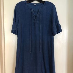 Casual denim dress